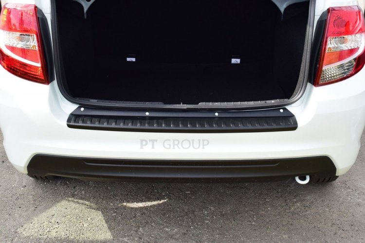 Накладка на задний бампер (ABS) LADA Granta FL Седан  с 2018 PT Group