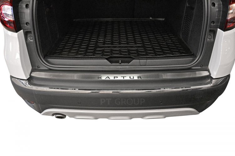 Накладка на задний бампер (НПС) Renault Kaptur с 2016 PT Group