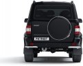 Защита заднего бампера угловая 63мм (НПС) UAZ Patriot 2014- PT Group