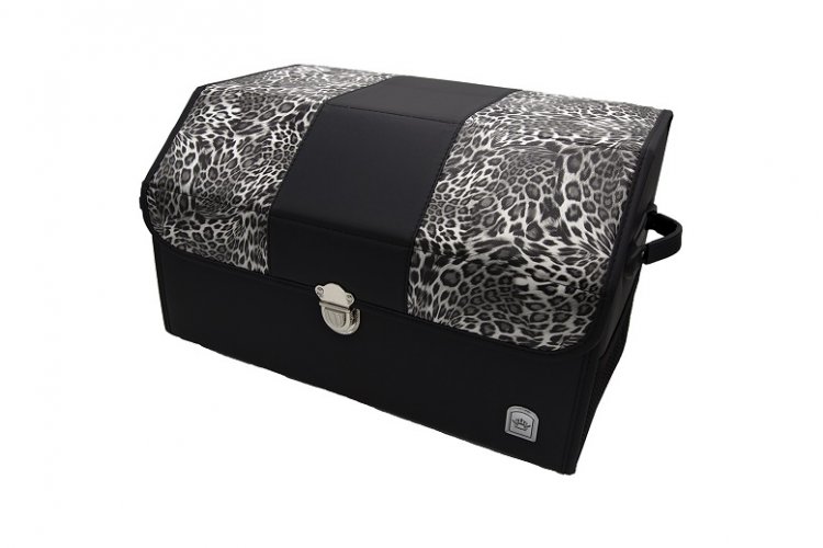 Органайзер в багажник Автопилот. Леопард  (49*31*30) Черный