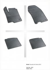 Коврики FroGum Suzuki SX4 II c 2013 Suzuki SX4 II S-Cross c 2013