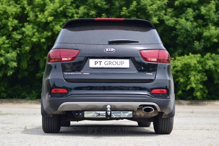 Фаркоп Kia Sorento Prime 2015-/ Hyundai Santa Fe с 2018-2021 Бензин PT Group
