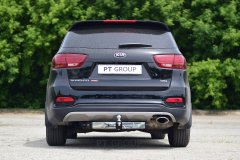 Фаркоп Kia Sorento Prime 2015-/ Hyundai Santa Fe с 2018-2021 Бензин  PT Group