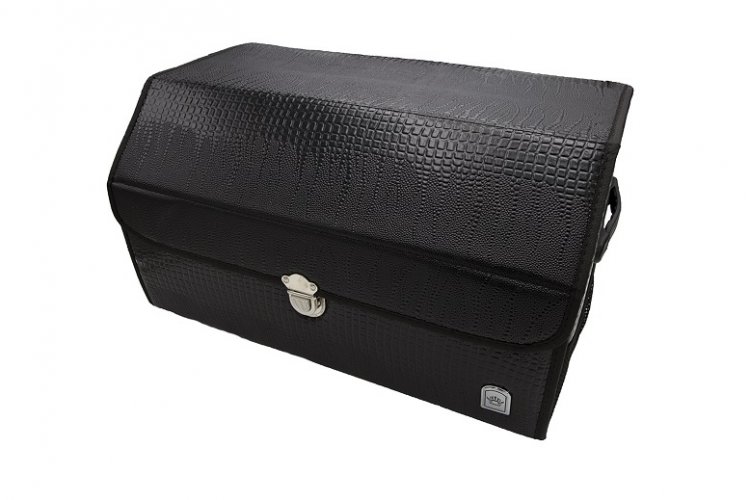 Органайзер в багажник Автопилот. Крокодил  (53*30*31) Черный