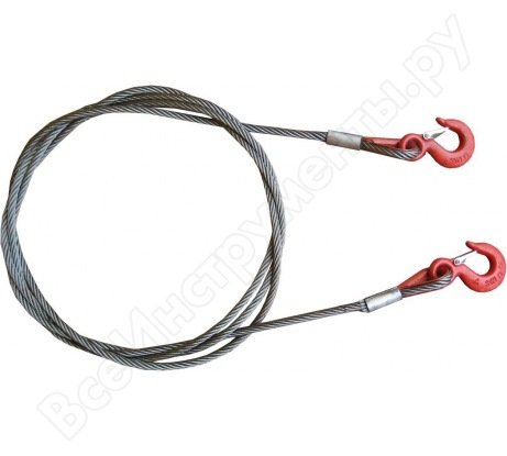 Трос буксировочный 2.0 тн. металл.