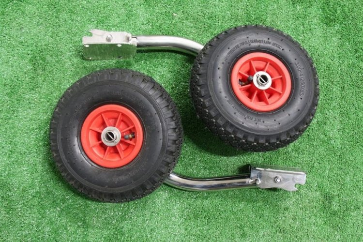 Транцевые колеса откидные стандартные, 2шт