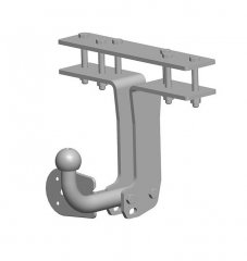 Фаркоп Nissan Pathfinder R51 2004-14 AvtoS NS 21