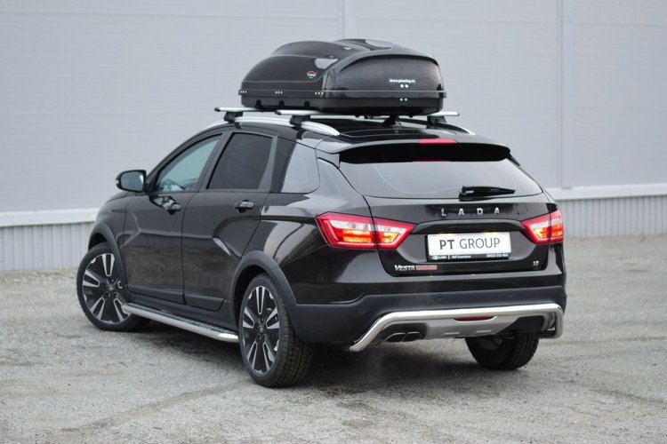 Защита заднего бампера 51 мм (НПС) LADA Vesta SW Cross с 2017 PT Group