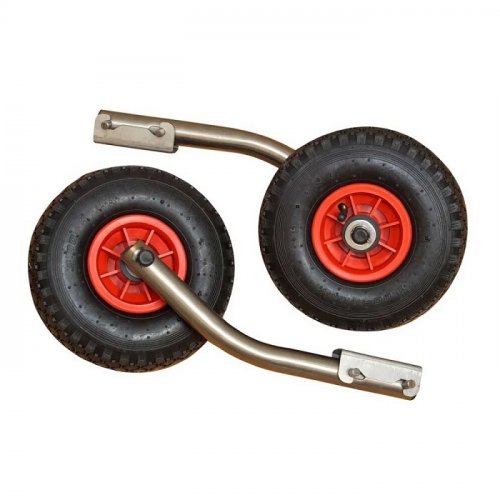 Транцевые колеса М нержавейка, 2шт