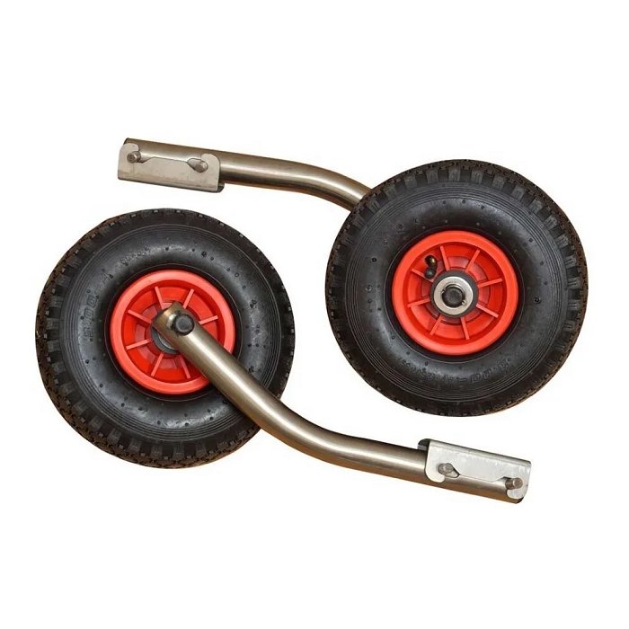 Транцевые колеса М нержавейка, 2шт