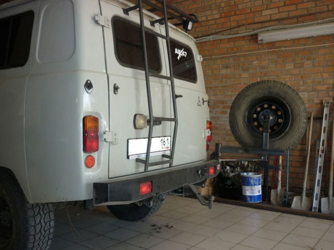 Багажник экспедиционный УАЗ 3741,2206 (микроавтобус) без сетки