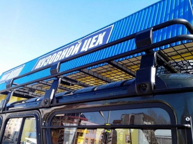 Багажник экспедиционный УАЗ 3151 (Хантер) с сеткой