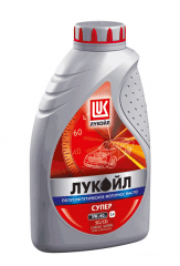 Лукойл Супер 10w40 SG/CD 1 л, масло моторное п/с нк. 19191