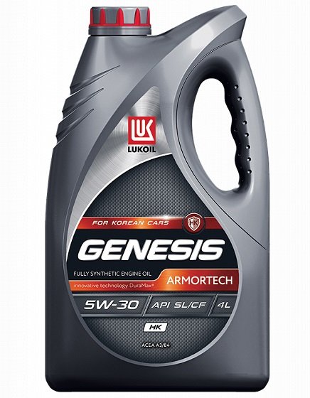 Масло моторное ЛУКОЙЛ Genesis Armortech HK 5W-30  4л.