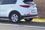 Защита заднего бампера одинарная 63мм (НПС) KIA Sportage 2016-2018 PT Group