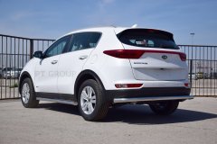 Защита заднего бампера одинарная 63мм (НПС) KIA Sportage 2016-2018 PT Group