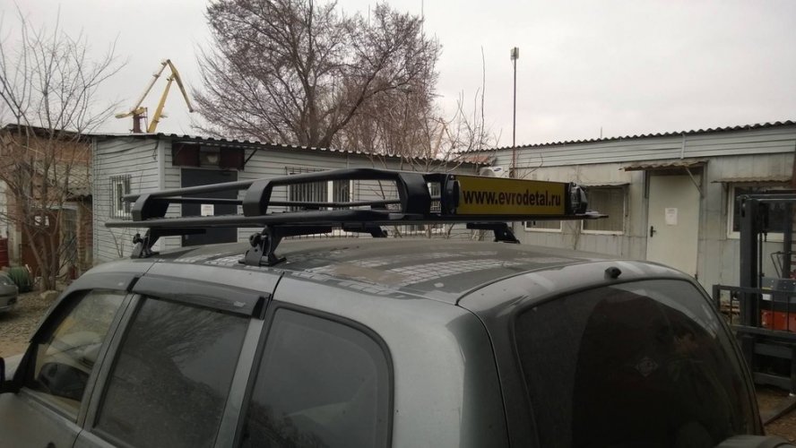 Багажник экспедиционный ВАЗ 2123 (Шеви-Нива) с сеткой