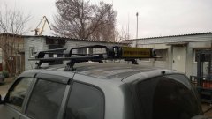 Багажник экспедиционный ВАЗ 2123 (Шеви-Нива) с сеткой