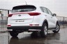 Защита заднего бампера угловая 63мм (НПС) KIA Sportage 2016-2018 PT Group