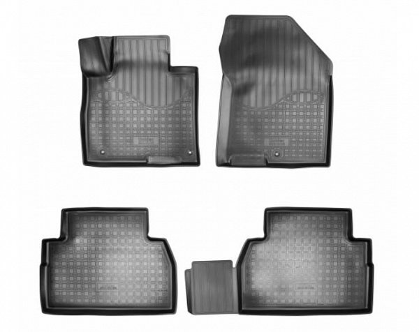 Коврики Norplast Hyundai Santa Fe 3D 5 мест с 2018