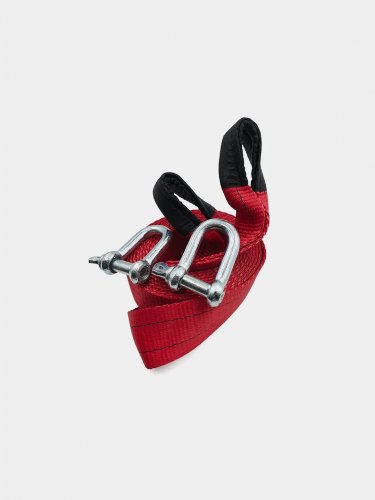 Трос буксировочный AVS EXPERT ST-105B 10т 5м.шаклы