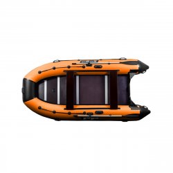 Лодка RiverBoats 330 черно-оранжевый