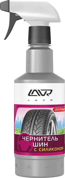 Ln1475 Чернитель шин с силиконом LAVR Black 500мл