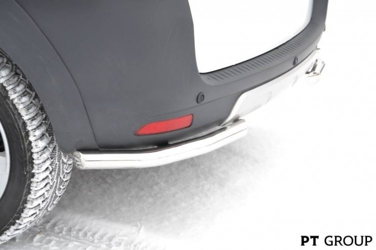 Защита заднего бампера угловая 51 мм (НПС) LADA Largus с 2012 / Largus Cross с 2015 PT Group