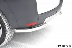 Защита заднего бампера угловая 51 мм (НПС) LADA Largus с 2012 / Largus Cross с 2015 PT Group