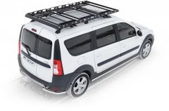 Защита заднего бампера угловая 51 мм (НПС) LADA Largus с 2012 / Largus Cross с 2015 PT Group