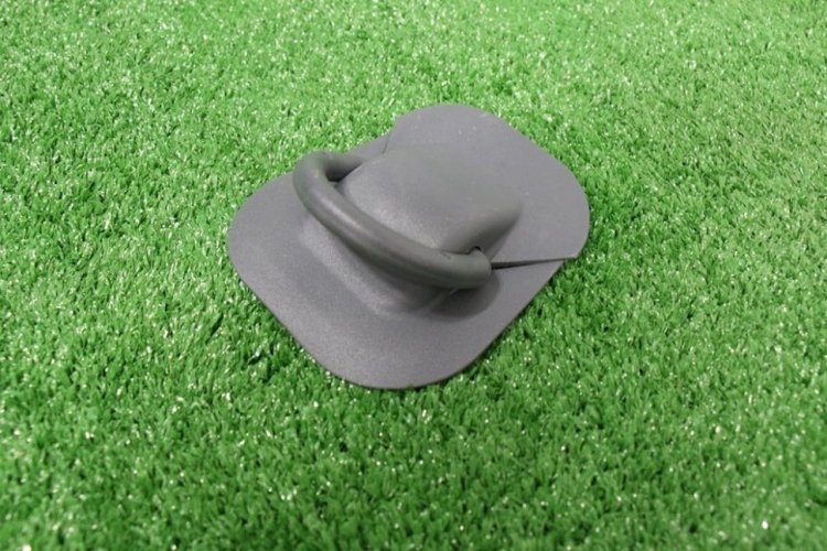 Рым-кольцо среднее 45мм, серое