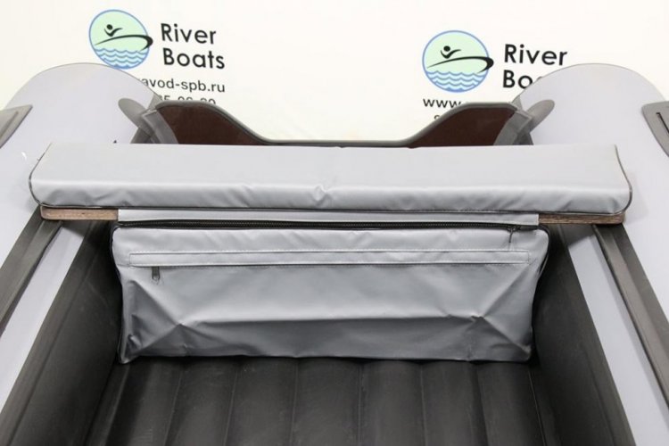 Комплект мягких накладок с сумкой 1150*230 мм серый