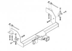 Фаркоп SUZUKI JIMNY (2019-) AvtoS SZ 13