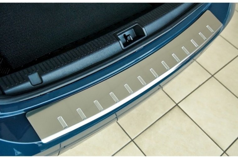 Накладка на зад. бампер AluFrost Kia Soul 2009-2013 (50-3479)