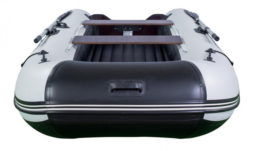Лодка RiverBoats 350 НДНД серо-белый