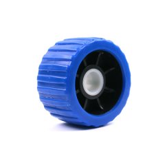 Ролик боковой TRAILERCOM (D125мм, синий, PU)
