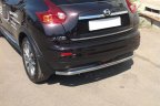 Защита заднего бампера 51 мм (НПС) NISSAN Juke 4х4 2011-2014 PT Group