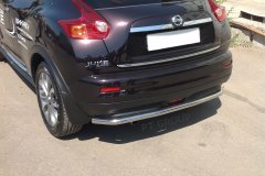 Защита заднего бампера 51 мм (НПС) NISSAN Juke 4х4 2011-2014 PT Group