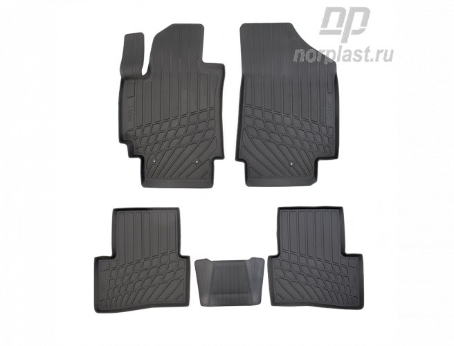 Коврики литьевые Norplast Hyundai Creta 3D (2016)