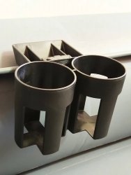 Подстаканник в лодку с креплением на ликтрос