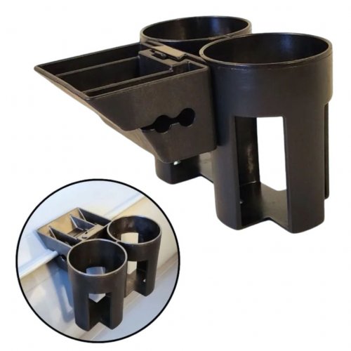 Подстаканник в лодку с креплением на ликтрос