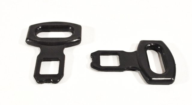 Заглушка ремня безопасности, пластик, 2шт