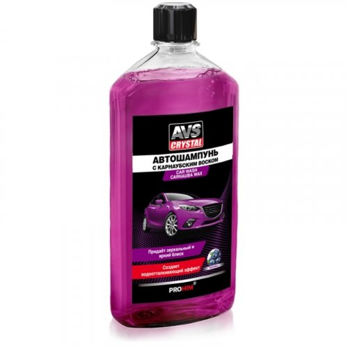 Автошампунь с карнаубским воском 500 мл. AVS AVK-832