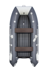 Лодка Таймень LX 3600 НДНД графит/светло-серый