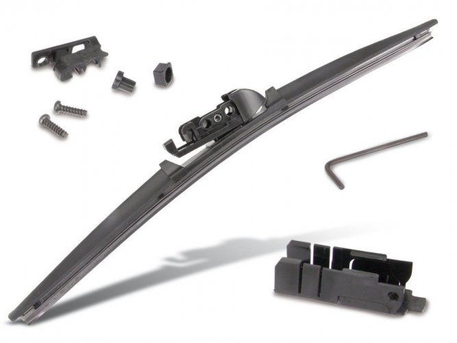 Дворник бескаркасный 70 см LIFE TIME CARS