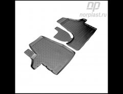 Коврики Norplast Volkswagen T5 (2003) Caravella (пер. 2-мест.)\Volkswagen T6 (2015) Caravella