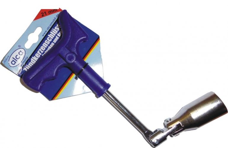 Ключ для свечей зажигания 21мм alc421210