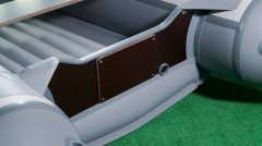 Лодка RiverBoats 350 НДНД черно-синий