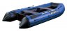 Лодка RiverBoats 350 НДНД черно-синий, усиление по баллонам