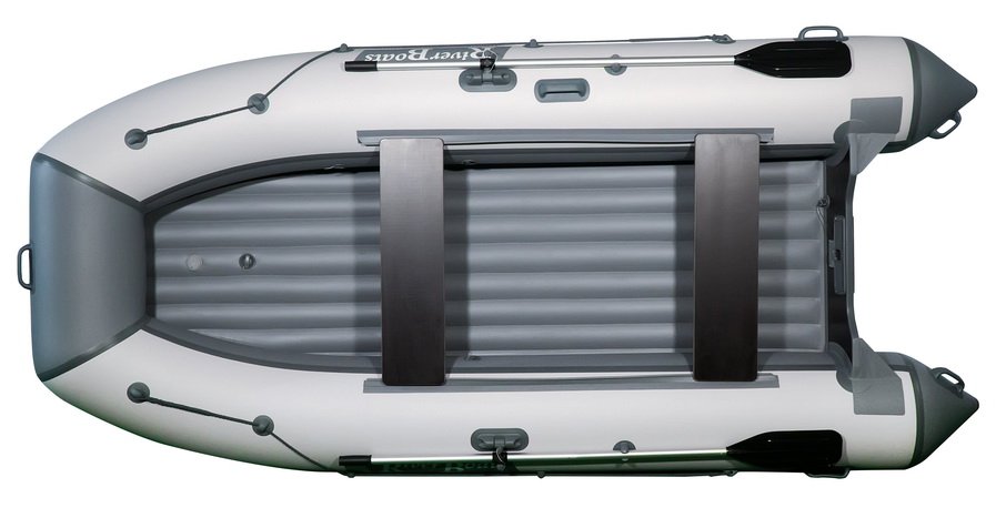 Лодка RiverBoats 350 НДНД черно-синий